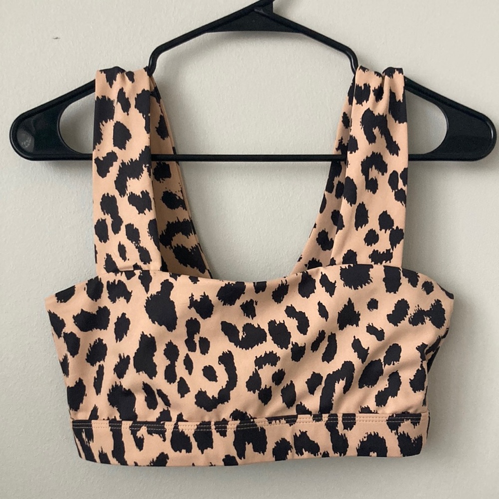 NWOT, never been worn All Fenix cheetah sports bra